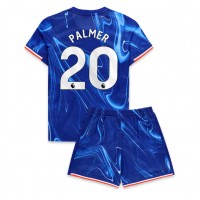 Echipament fotbal Chelsea Cole Palmer #20 Tricou Acasa 2024-25 pentru copii maneca scurta (+ Pantaloni scurti)